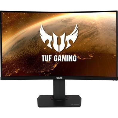 Monitor Asus TUF Gaming VG32VQ   O TUF Gaming VG32V é uma tela Curva HDR WQHD (2560x1440) de 31.5” com velocidade de atualização de 144Hz* ultrarrápid