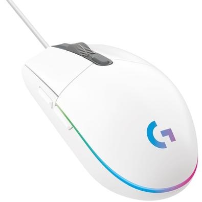 O G203 LIGHTSYNC vem pronto para jogar. Com um sensor de 8.000 DPI e cores RGB LIGHTSYNC personalizáveis. A iluminação RGB LIGHTSYNC pode ser personal