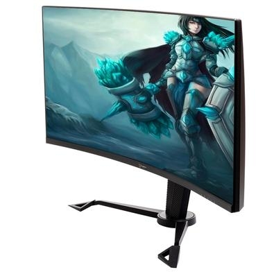 Monitor Gamer Husky Tempest 34' VA, Ultrawide, 144 Hz, 2K QHD, 1ms, Adaptive Sync, 95% sRGB, HDMI/DisplayPort, Ajuste de Altura, Som - HGMT005 O Monit