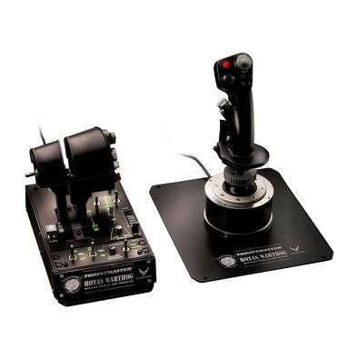 Joystick Thrustmaster Hotas Warthog   O joystick USB de duas manetes de potência HOTAS WARTHOG é fruto de uma intensa colaboração entre as equipas de 