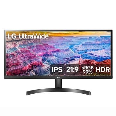 Monitor LG LED 29´  Eleve o equipamento do seu Home Office O monitor LG UltraWide 29´ tem resolução Full HD (2560x1080) e oferece 33% mais espaço de t