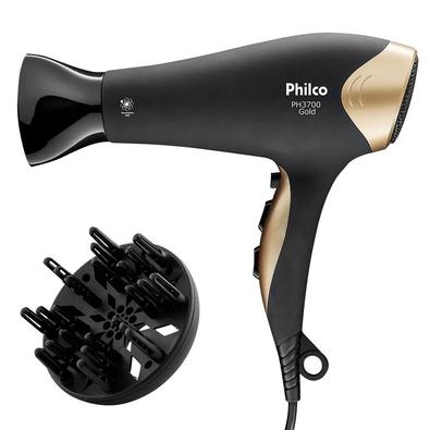 Secador de Cabelo Philco PH3700 Gold O Secador de Cabelo Philco PH3700 Gold 2000W vai cuidar tão bem do seu cabelo que você não vai mais se preocupar 