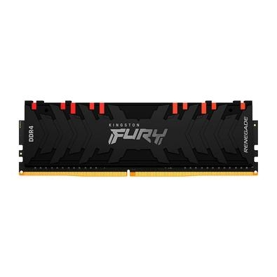 Memória Kingston Fury Renegade RGB A ultrarrápida memória Kingston FURY Renegade DDR4 RGB é a atualização perfeita para o gamer que deseja um desempen