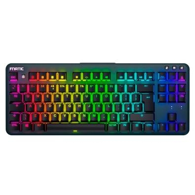 Teclado Gamer Fnatic MiniStreak Speed    O premiado FNATIC miniSTREAK é um teclado de esportes eletrônico RGB totalmente equipado com um cabo destacáv