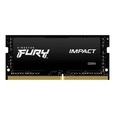 Memória Kingston Fury Impact   Torne seu notebook totalmente equipado com Kingston FURY Impact DDR4 SODIMM e minimize o atraso do sistema. Pronto para