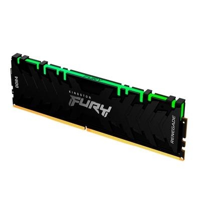 Memória Kingston Fury Renegade RGB 8GB   A família Ultra rápida FURY Renegade RGB é a atualização perfeita para o jogador que deseja desempenho de pon