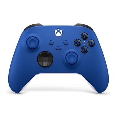 Controle Sem Fio Xbox Shock Blue Design diferenciado e anatômico do controle Xbox Experimente o design modernizado do Xbox Wireless Controller, com su