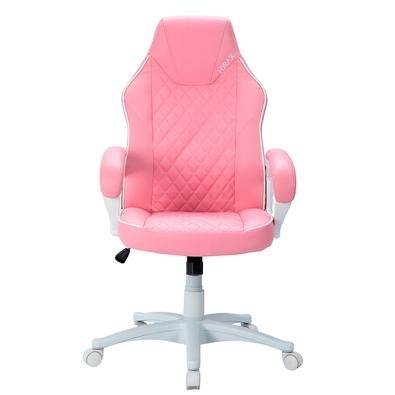 Cadeira Gamer Motospeed Hyrax, Até 150kg, Design ergonômico, Pistão Classe 4, Rosa As Cadeiras Hyrax foram desenvolvidas ergonomicamente para um confo