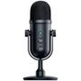 Microfone Razer Seiren V2 Pro  Alcance um som profissional e eleve a qualidade da sua produção com o Razer Seiren V2 Pro, um microfone USB dinâmico pr