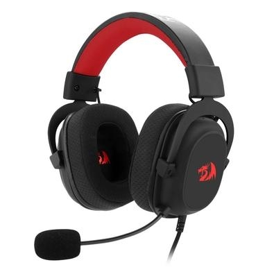 Controlador Integrado O novo Headset Gamer Redragon Hero, possui microfone com redução de ruído e controlador integrado, não é o máximo?! Além de almo