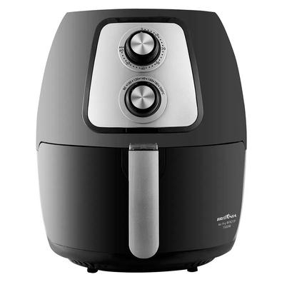 Fritadeira Air Fryer Sem Óleo Britânia Air Flow 360 BFR21P, 4 Litros, Timer, 127V, 1500W, Preto Agilidade e eficiência no seu dia a dia A Fritadeira B