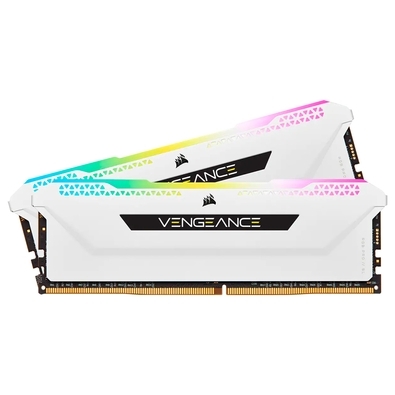 A memória CORSAIR VENGEANCE RGB PRO SL DDR4 ilumina seu PC com iluminação RGB dinâmica e endereçável individualmente, enquanto oferece desempenho máxi