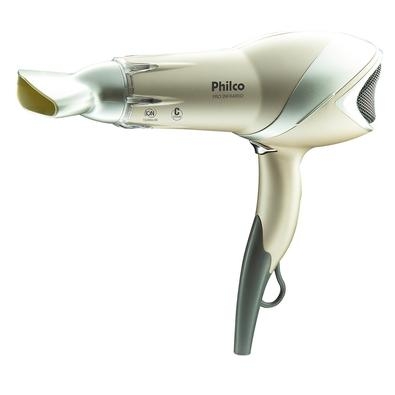 Secador de Cabelo Philco PSC12D Pro Infrared, 127V Tenha o melhor secador na sua casa! O Secador de Cabelos Pro Infrared PSC12D conta com a alta perfo