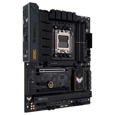 O ASUS TUF GAMING B650-PLUS pega todos os elementos essenciais dos mais recentes processadores AMD Ryzen série 7000 e os combina com recursos prontos 