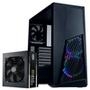 Gabinete Cooler Master MasterBox K501L, Mid Tower A ventilação agressiva do painel frontal em ângulo apresenta elementos de design nítidos e linhas ma