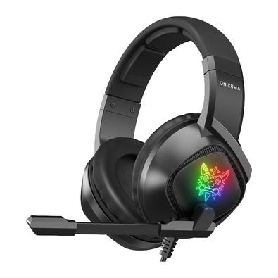 Perfeito para longas sessões de jogo O Headset Gamer Onikuma K19 oferece som de alta qualidade para você jogar ou escutar suas músicas preferidas e ai