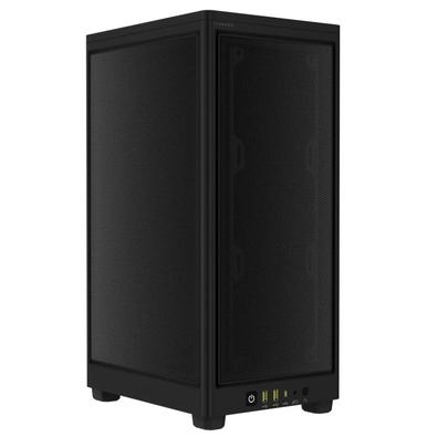 Gabinete Gamer Corsair 2000D Airflow, Mini-ITX,    Um gabinete Mini-ITX de formato pequeno com um resfriamento fenomenal graças aos painéis frontal, l