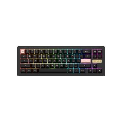 Teclado Mecânico Gamer Akko,ACR Pro 68-S, RGB, Switch Akko Crystal, ANSI, Branco Os teclados mecânicos gamer são a escolha número um dos gamers profis