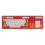 Teclado Mecânico Gamer Hello Kitty 5108S Peking Opera A, RGB, Switch Akko Sakura, ANSI Todas as teclas do teclado podem ser re-mapeadas para permitir 