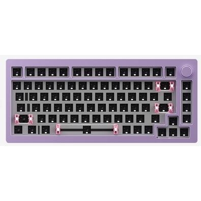 Base para Teclado Gamer Akko Barebone Monsgeek M1, RGB, QMK Purple A base para teclado Gamer é essencial para garantir uma experiência de jogo mais co