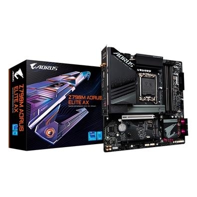 Placa Mãe Gigabyte Z790M Aorus Elite AX   Com as rápidas mudanças tecnológicas, a GIGABYTE sempre segue as últimas tendências e fornece aos clientes r