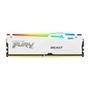 Memória RAM Kingston Fury Beast, RGB, 16GB   A FURY KF556C40BWA-16 é um módulo de memória 2G x 64 bits (16GB) DDR5-5600 CL40 SDRAM (DRAM síncrona) 1Rx