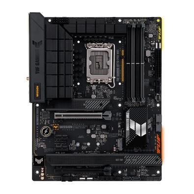 Placa Mãe Asus TUF GAMING H770-PRO WIFI   Pega todos os elementos essenciais dos mais recentes processadores Intel e os combina com recursos prontos p