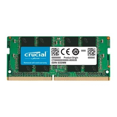 Memória Crucial Sodimm, 16GB   Torne Tudo no seu Computador mais Rápido A memória é um componente em seu computador que permite o acesso a dados de cu