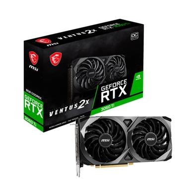 Placa de Vídeo NVIDIA GeForce RTX 3060 TI Ventus 2X 8GD6X OC   Jogue os Jogos mais Recentes Usando o poder da arquitetura Ampere RTX de segunda geraçã