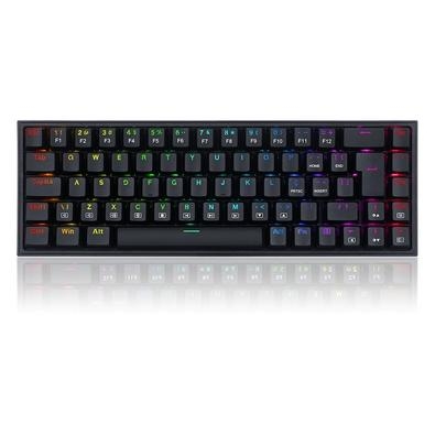 Teclado Mecanico Gamer Redragon Castor RGB:   Iluminação: Com uma iluminação RGB Chroma com diversos efeitos, seu setup vai ficar muito mais bonito, j