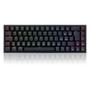 Teclado Mecanico Gamer Redragon Castor RGB:   Iluminação: Com uma iluminação RGB Chroma com diversos efeitos, seu setup vai ficar muito mais bonito, j