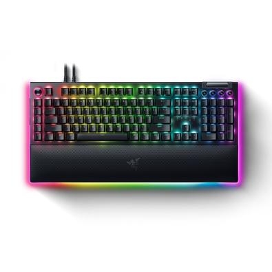 Teclado Gamer Razer Blackwidow V4 PRO   Imersão Completa na Batalha: Capacite seu jogo com uma peça central que eleva toda a sua configuração. Entre n