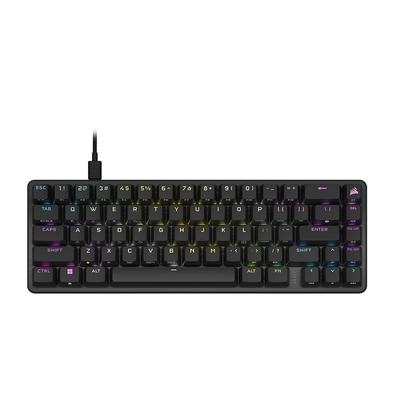 Teclado Mecânico Gamer Corsair K65 PRO Mini RGB   Layout de 65%: Permite que você jogue com um propósito. O layout compacto de 65% é pequeno o suficie