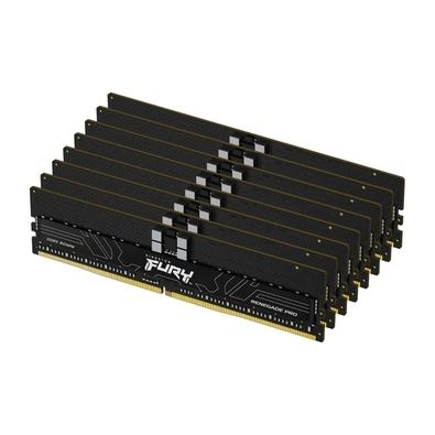 A Kingston FURY KF548R36RBK8-256 é um Kit de módulos de memória de 4G x 8 bits (8 x 32GB) DDR5-4800 CL36 SDRAM (DRAM síncrona) 1Rx4, ECC Registrada, b