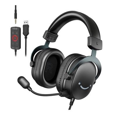 Headset Gamer Fifine H9   Ótimo Cancelamento De Ruído Com uma boa quantidade de almofada e um tamanho decente de protetores auriculares, o cancelament