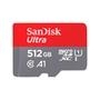 Cartão microSD SanDisk Ultra 512 GB   Ideal para expansão de armazenamento Compatível com smartphones e tablets Android, Chromebooks e laptops Windows