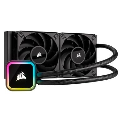 Water Cooler Corsair iCUE H100i ELITE RGB   O Melhor Para Seu Setup Os coolers líquidos para CPU CORSAIR iCUE H100i RGB ELITE Series oferecem resfriam