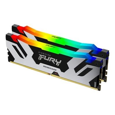 A FURY KF564C32RSAK2-96 é um Kit de módulos de memória 3G x 64 bits (2 x 48GB) DDR5-6400 CL32 SDRAM (DRAM síncrona) 2Rx8, com base em dezesseis compon