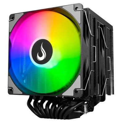 Air Cooler Gamer Rise Mode Storm 8 Black   Enfrente os games mais pesados com o Cooler Gamer Rise Mode Strom 8 Black: Fluxo de ar otimizado: A ventoin