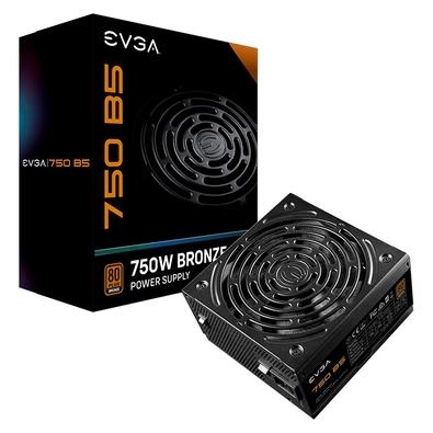 Fonte EVGA 750 B5, 750W   A Fonte Ideal Para Seu Setup Apresentando as fontes de alimentação EVGA B5, as mais recentes fontes de alimentação com certi