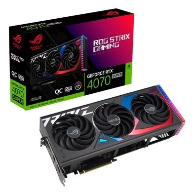 Placa de Vídeo RTX 4070 S ASUS ROG STRIX O12G Gaming   A ROG Strix GeForce RTX 4070 SUPER traz um significado totalmente novo para acompanhar o fluxo.