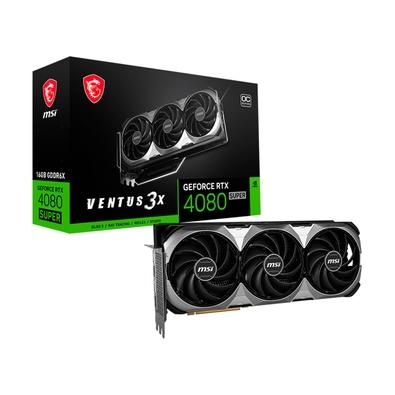 Placa de Vídeo RTX 4080 Super   VENTUS 3X Taz uma experiência fundamentalmente sólida para usuários que procuram uma placa gráfica de alto desempenho.