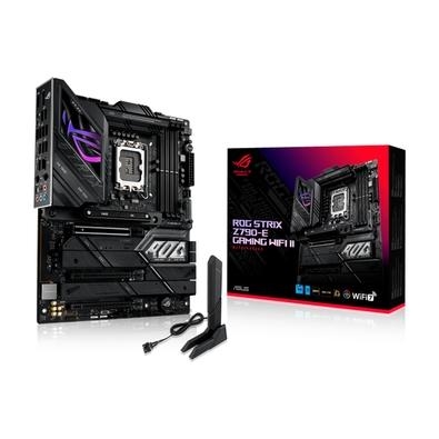 Placa Mãe Asus ROG STRIX Z790-E GAMING WIFI II   Estilo e substância unem-se como nunca antes no ROG Strix Z790-E II repleto de funcionalidades. Desde