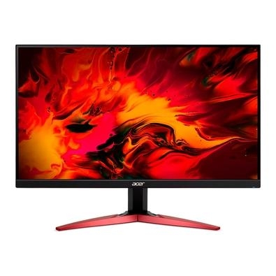 Monitor Gamer Acer KG241Y Ebii   Zero Frame Oferece um novo design de quadro zero, remove virtualmente a caixa delimitadora da tela e oferece todas as