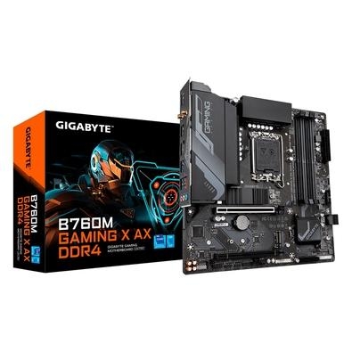 Placa Mãe Gigabyte B760M Gaming X AX   Desempenho Incomparável Com as rápidas mudanças tecnológicas, a GIGABYTE sempre segue as últimas tendências e o