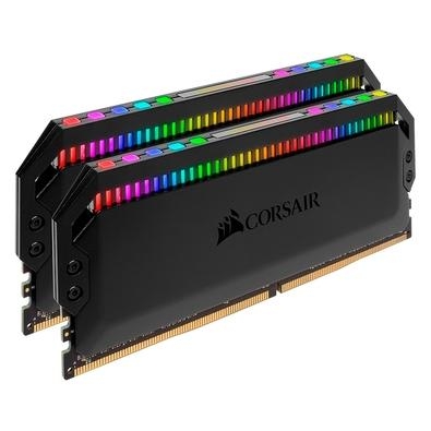 Memória Corsair Dominator Platinum RGB   Perfeita Para Seu Setup A memória CORSAIR DOMINATOR PLATINUM RGB DDR4 redefine a memória DDR4 premium, com de