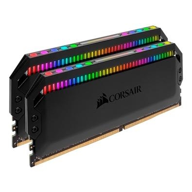 Memória Corsair Dominator Platinum RGB   Perfeita Para Seu Setup A memória CORSAIR DOMINATOR PLATINUM RGB DDR4 redefine a memória DDR4 premium, com de