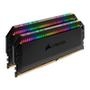 Memória Corsair Dominator Platinum RGB   Perfeita Para Seu Setup A memória CORSAIR DOMINATOR PLATINUM RGB DDR4 redefine a memória DDR4 premium, com de
