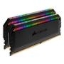 Memória Corsair Dominator Platinum RGB   Perfeita Para Seu Setup A memória CORSAIR DOMINATOR PLATINUM RGB DDR4 redefine a memória DDR4 premium, com de