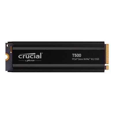 SSD Crucial 1TB T500   Desempenho Rápido de 4ª Geração da Crucial Acelere a inicialização, o carregamento e a economia com gravações/leituras sequenci